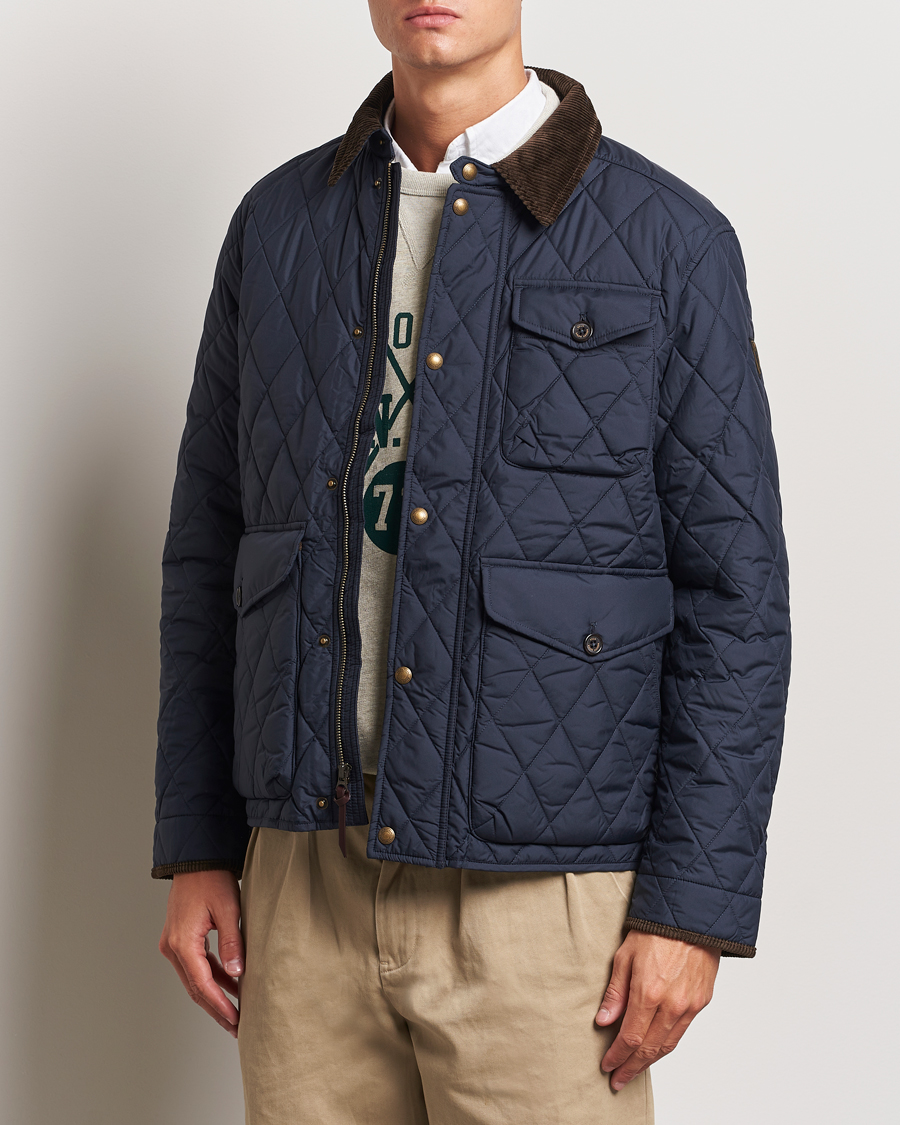 Herren | Steppjacken | Polo Ralph Lauren | Beaton Quilted Jacket College Navy