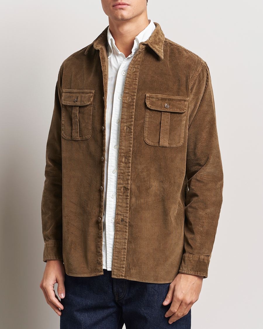 Herren |  | Polo Ralph Lauren | Corduroy Patch Shirt York Brown