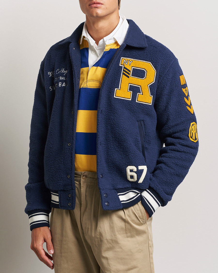 Herren |  | Polo Ralph Lauren | College Baseball Jacket Cruise Navy