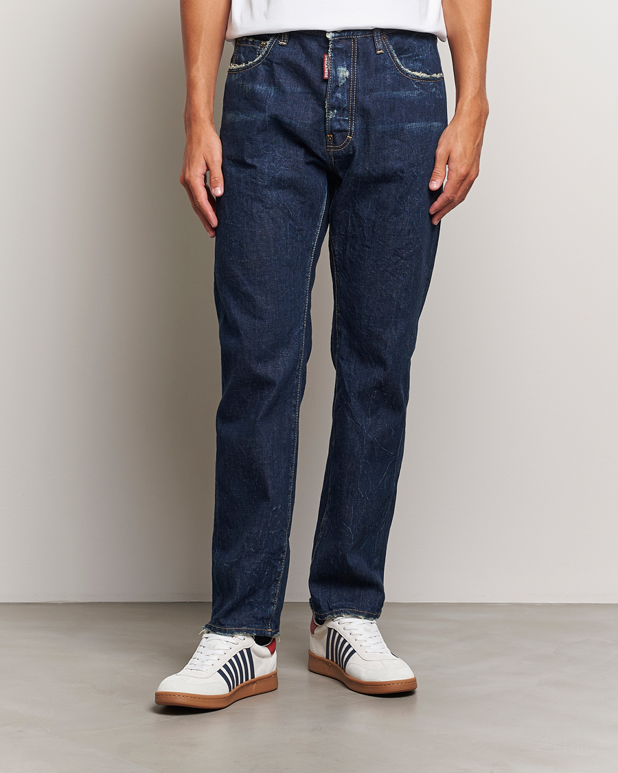 Herren |  | Dsquared2 | 642 Loose Jeans Dark Blue