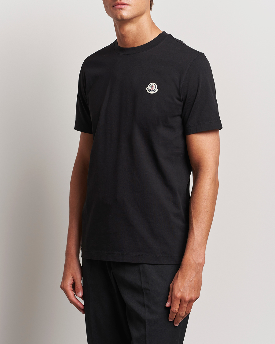 Herren | Moncler | Moncler | 3-Pack Logo T-Shirt Black