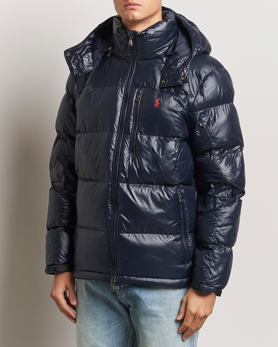 Herren |  | Polo Ralph Lauren | El Cap High Gloss Down Jacket Collection Navy Glossy