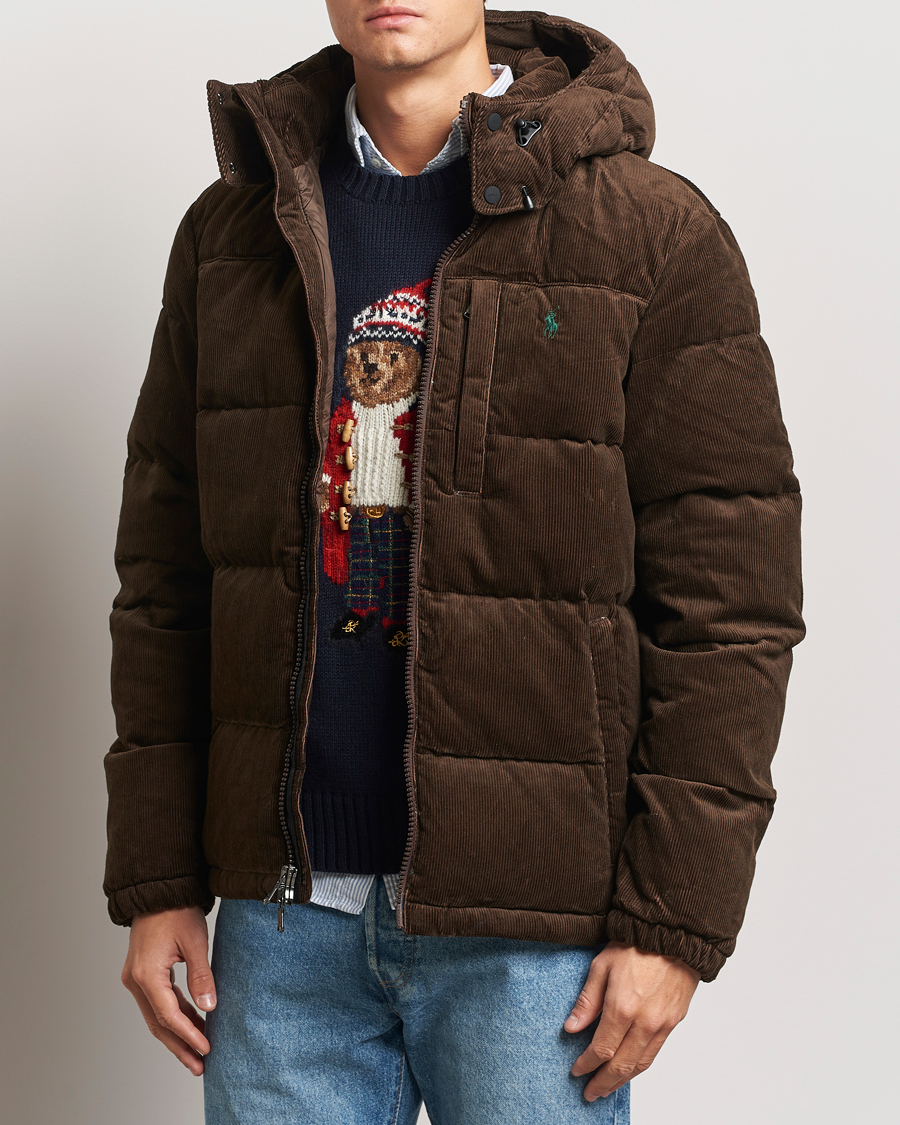 Herren |  | Polo Ralph Lauren | El Cap Corduroy Down Jacket Dark Beech