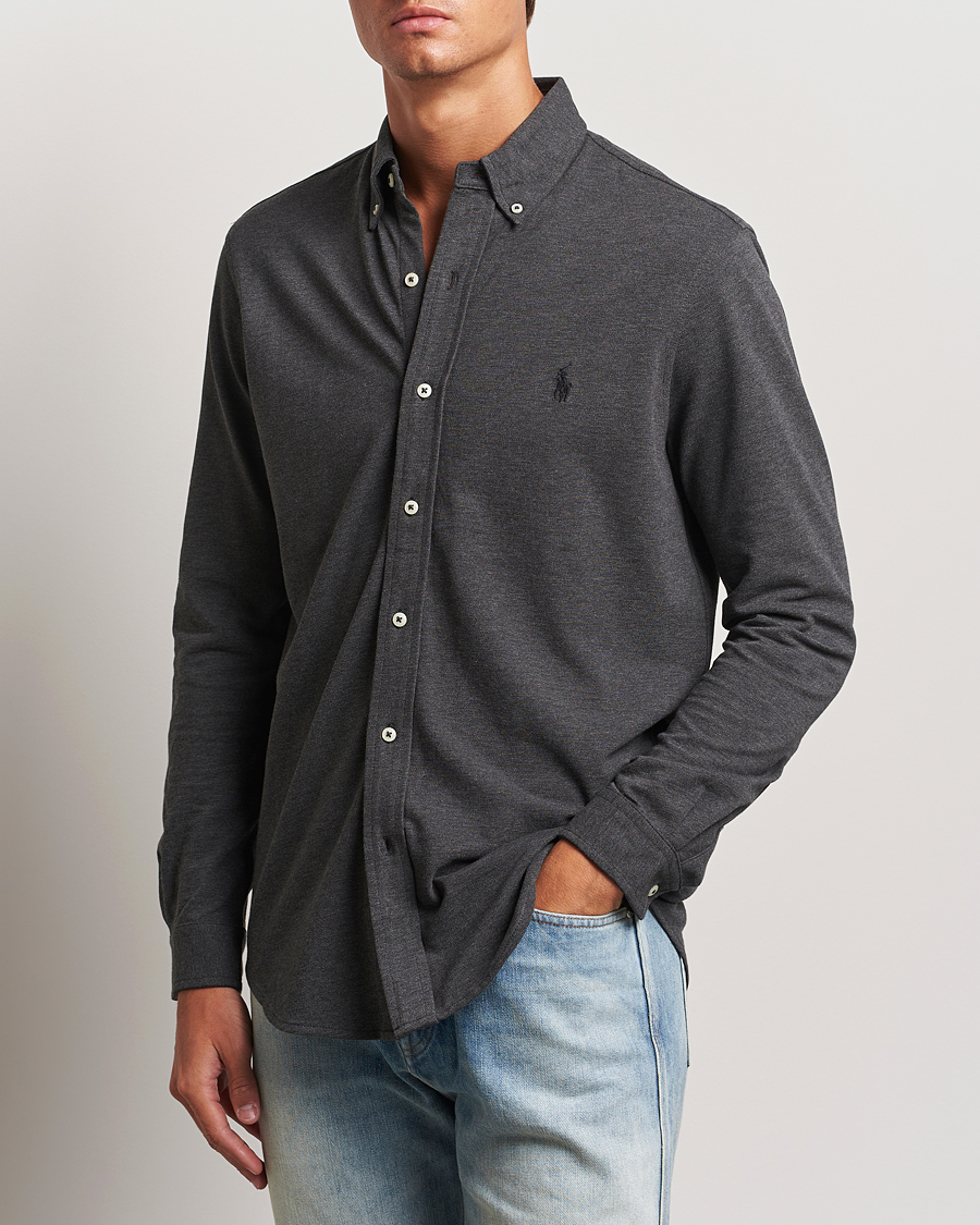 Herren |  | Polo Ralph Lauren | Featherweight Mesh Shirt Windsor Heather