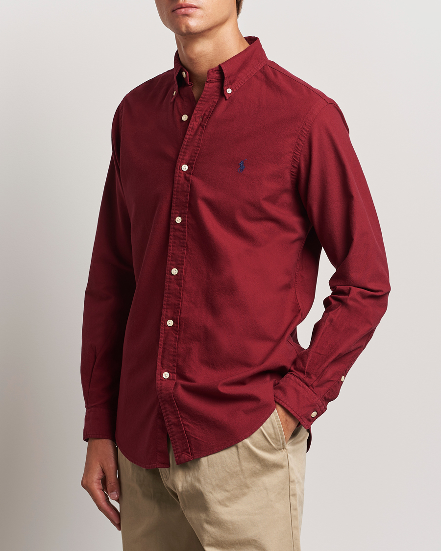 Herren |  | Polo Ralph Lauren | Custom Slim Fit Oxford Shirt Red Carpet