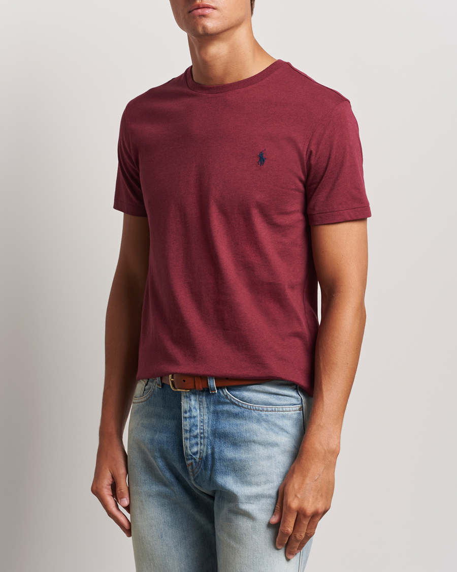 Herren |  | Polo Ralph Lauren | Custom Slim Fit Tee Vintage Port Heather