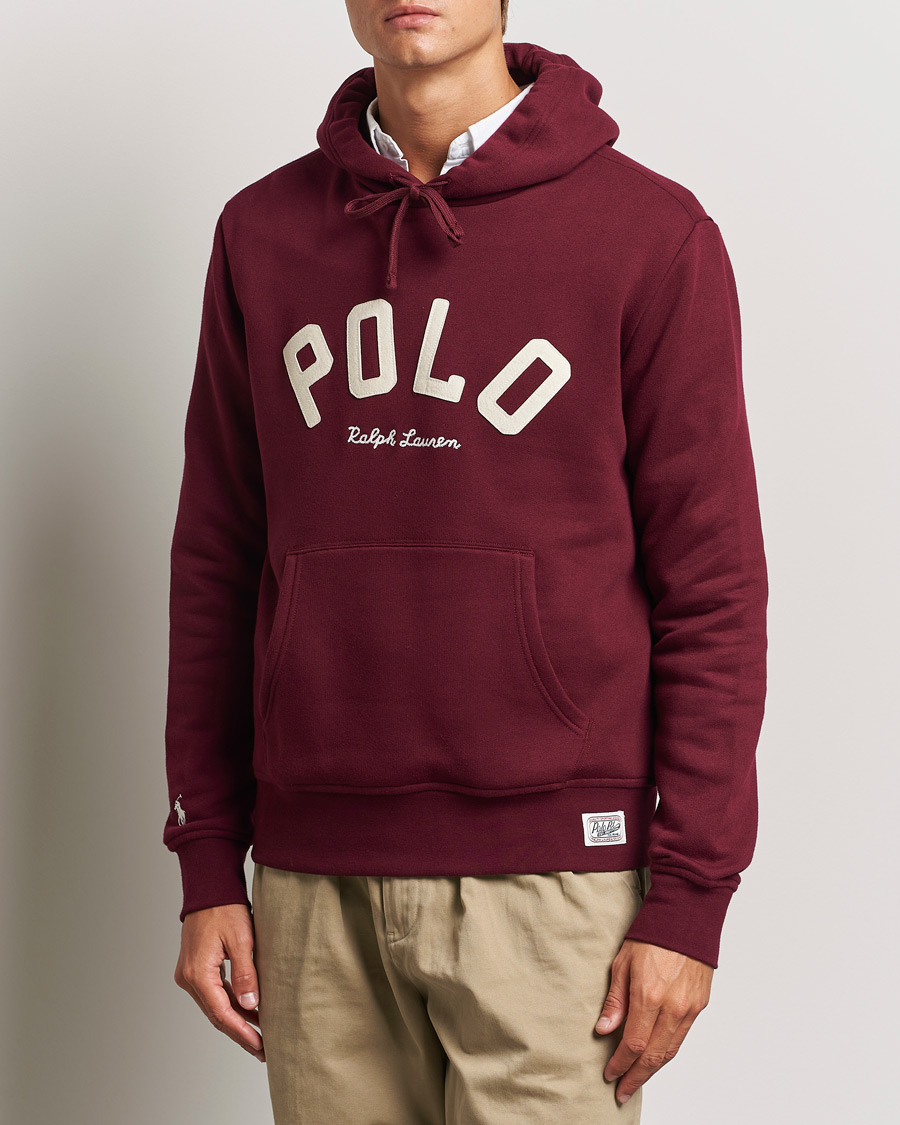 Herren |  | Polo Ralph Lauren | RL Varsity Fleece Hoodie Classic Wine