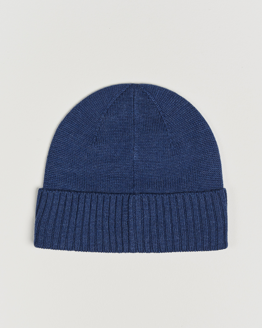 Herren |  | Polo Ralph Lauren | Merino Beanie Rustic Navy Heather