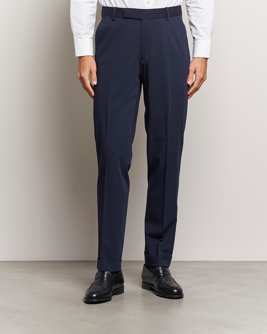 Herren | Business Casual | Polo Ralph Lauren | Chester Twill Trousers Navy 