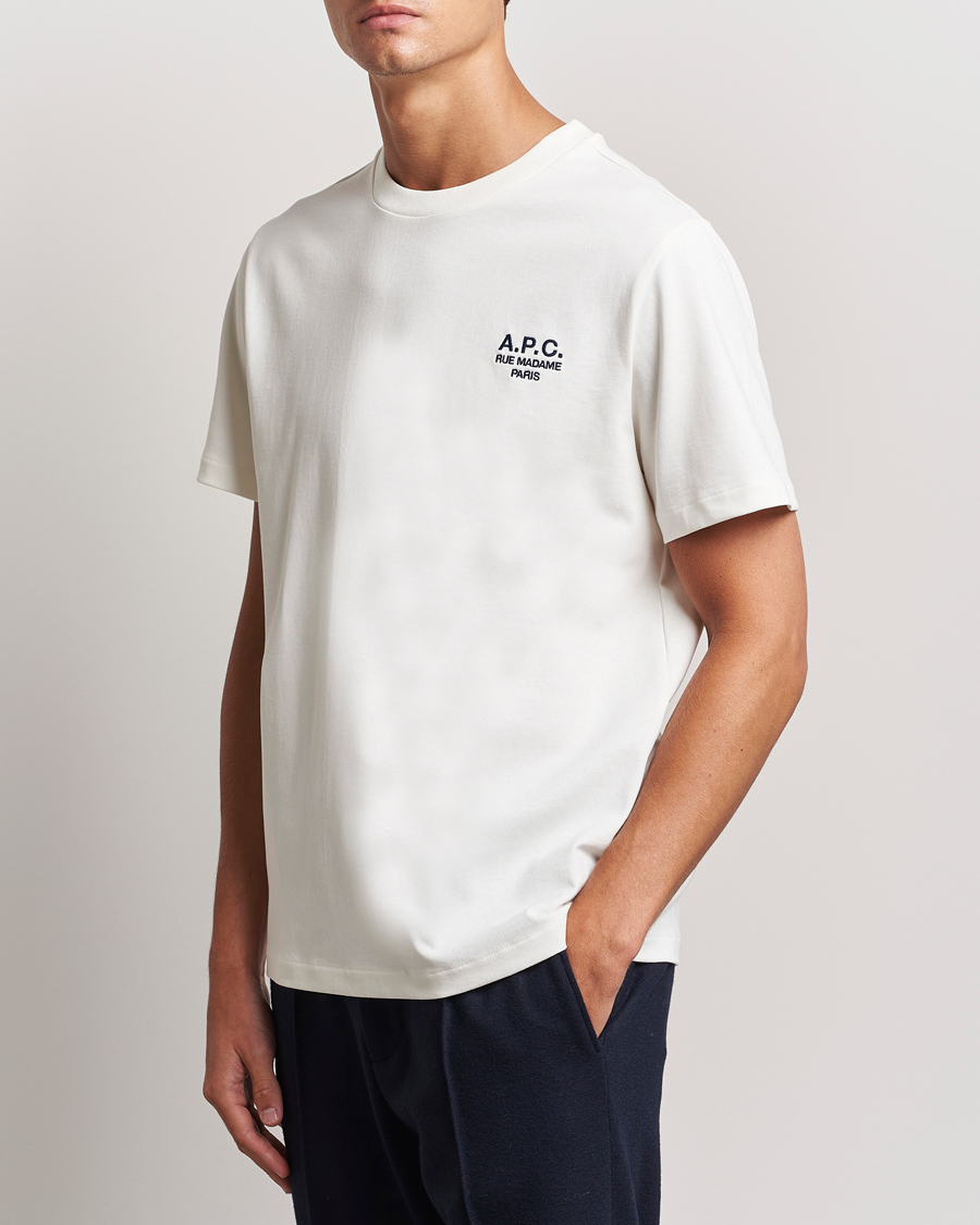 Herren | T-Shirts | A.P.C. | Rue Madame T-Shirt White