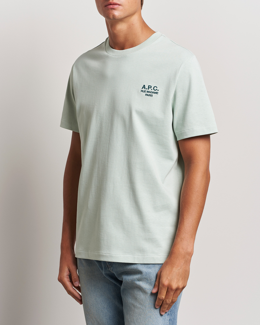 Herren |  | A.P.C. | Rue Madame T-Shirt Light Green