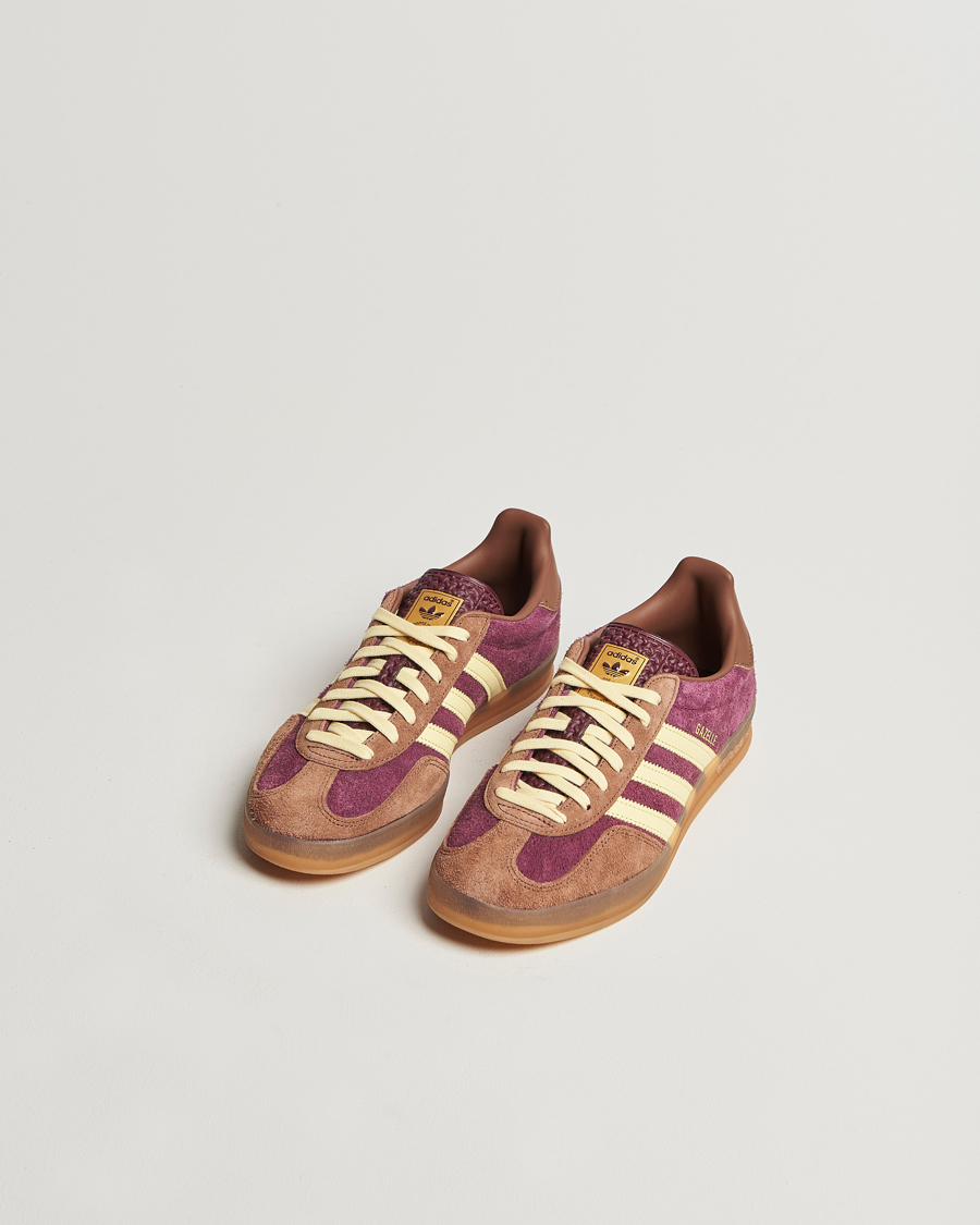 Herren | Sneaker | adidas Originals | Gazelle Indoor Two Tone Sneaker Burgundy