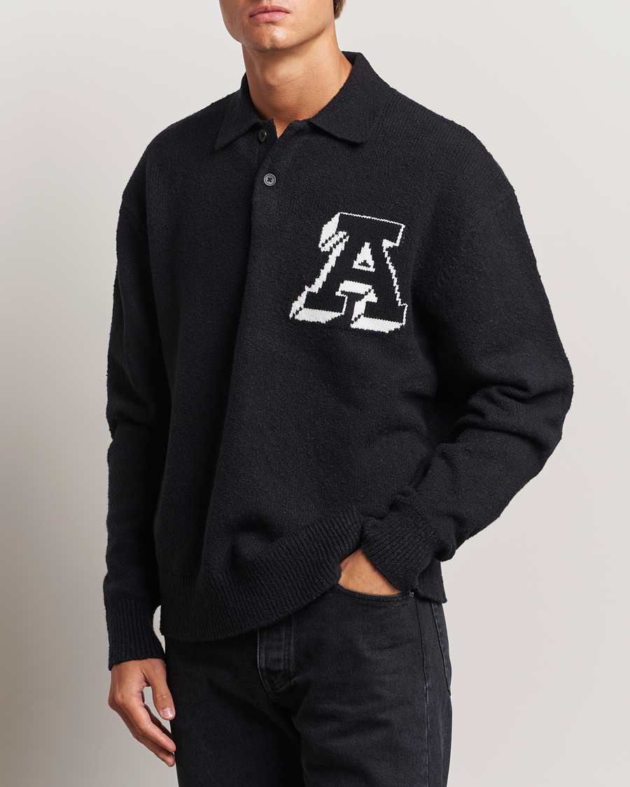 Herren |  | Axel Arigato | Team Polo Sweater Black