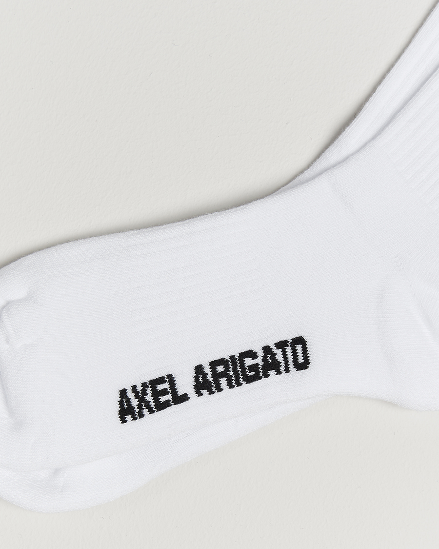 Herren |  | Axel Arigato | Logo Tube Socks White