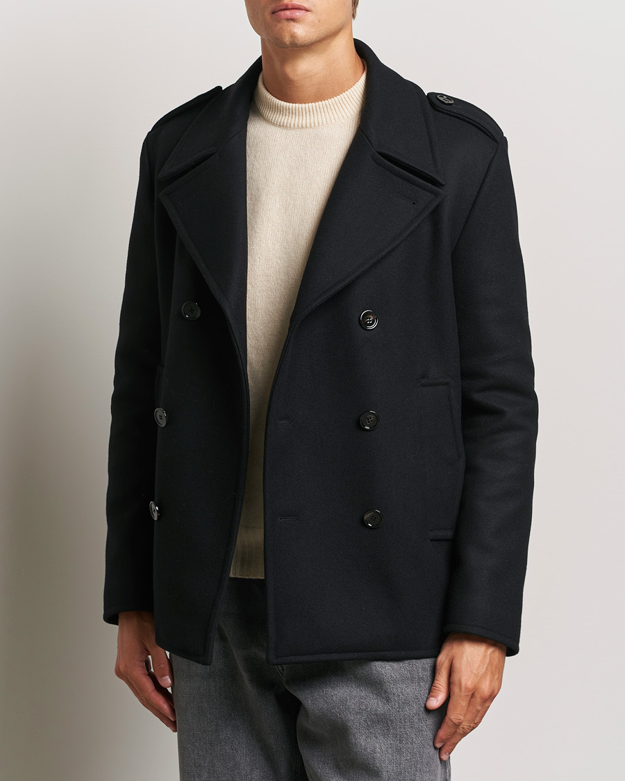 Herren | Übergangsjacken | Dondup | Wool Peacoat Black