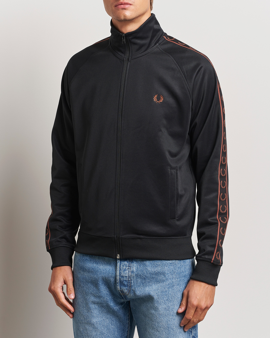 Herren |  | Fred Perry | Taped Track Jacket Black