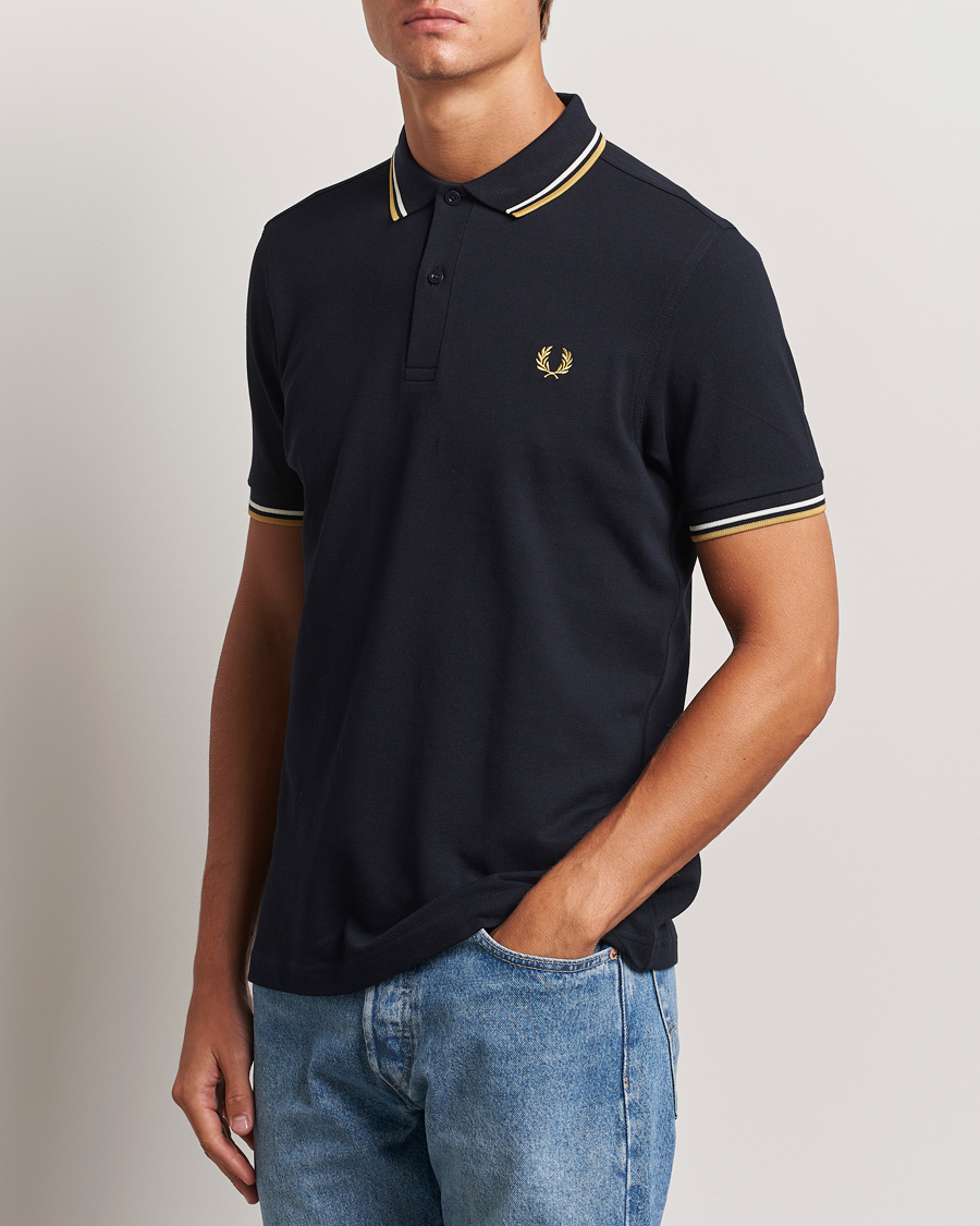 Herren |  | Fred Perry | Twin Tipped Shirt Navy