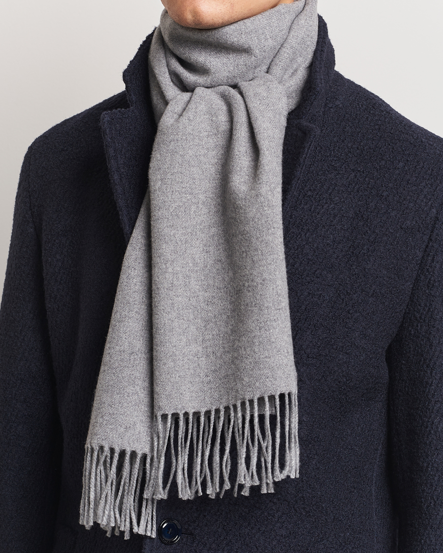 Herren |  | GANT | Wool Scarf Grey Melange