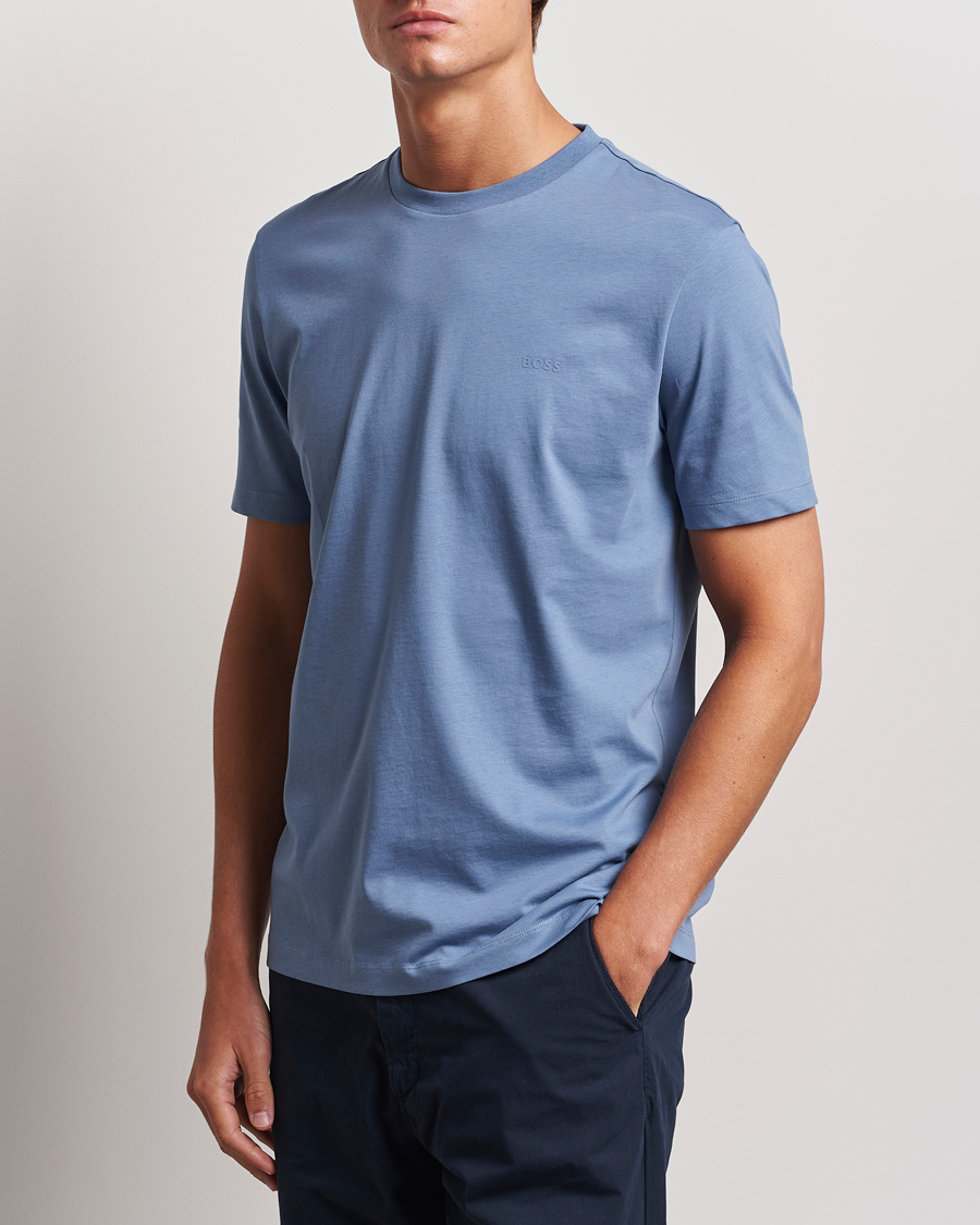 Herren |  | BOSS BLACK | Thompson T-Shirt Open Blue