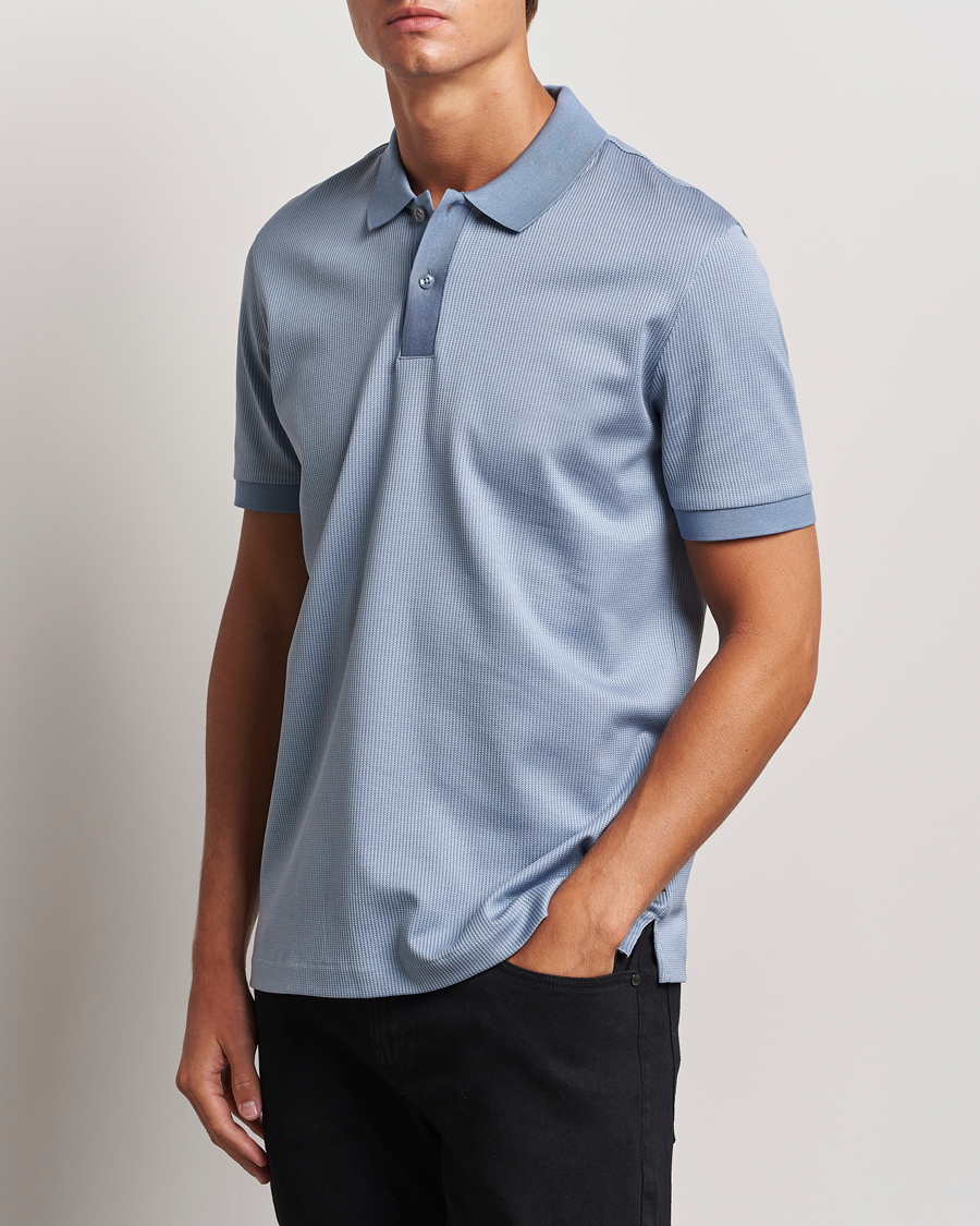 Herren | Poloshirt | BOSS BLACK | Parlay Polo Open Blue