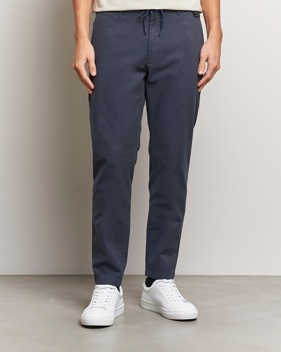 Herren |  | BOSS ORANGE | Tapered Drawstring Trousers Dark Blue