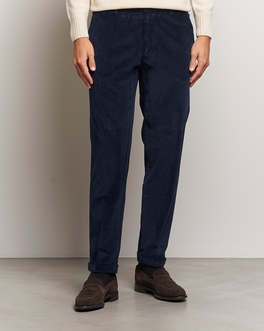 Herren |  | Briglia 1949 | Easy Fit Corduroy Trousers Navy