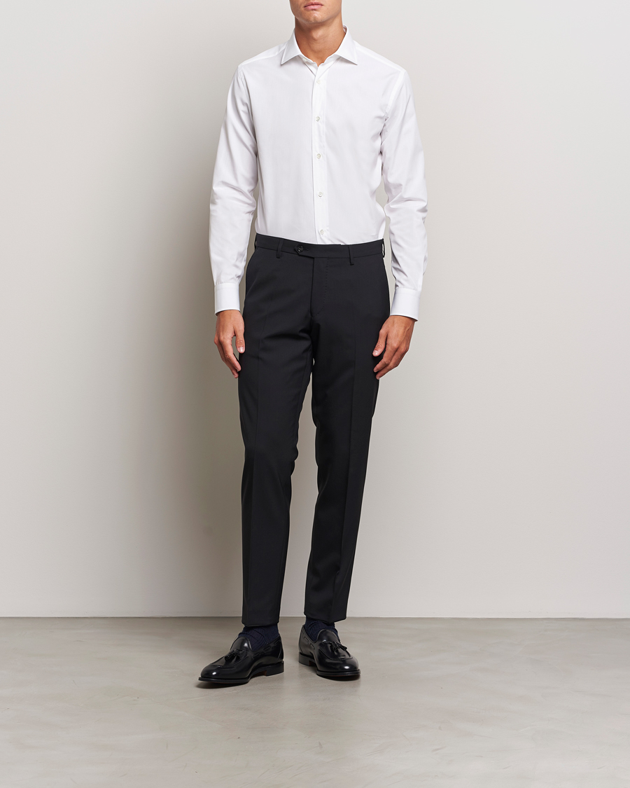 Herren |  | Brioni | Slim Fit Dress Shirt White