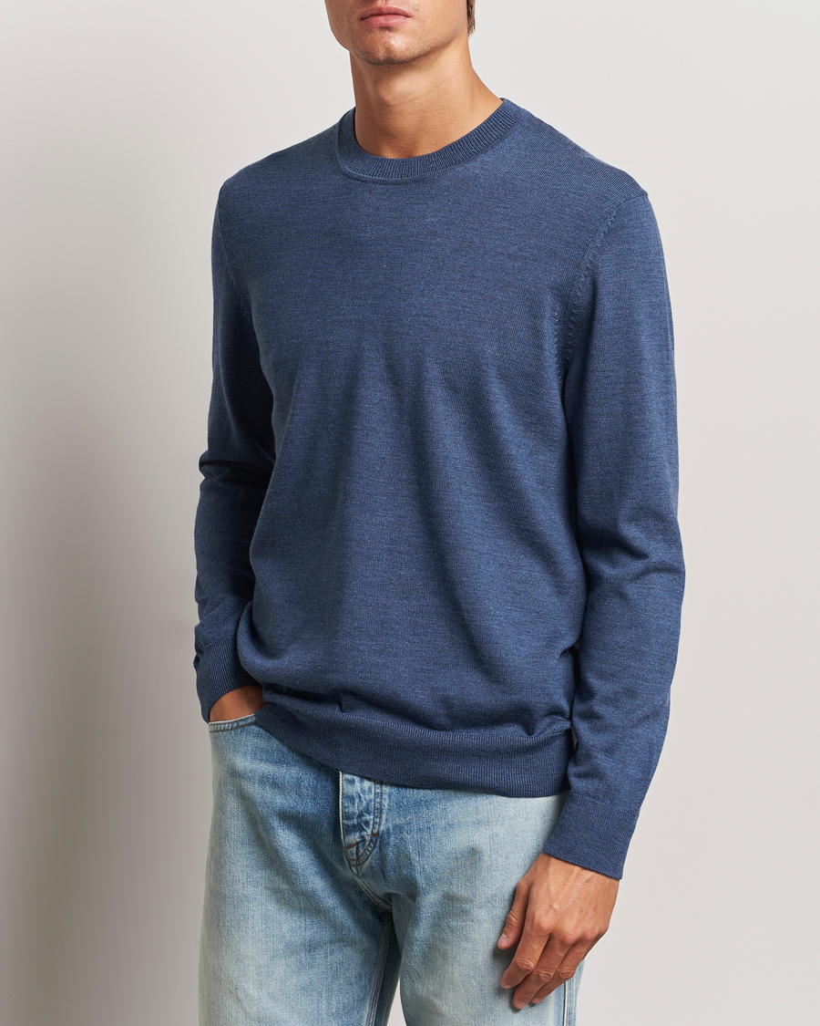 Herren |  | NN07 | Ted Merino Crew Neck Pullover Bering Sea