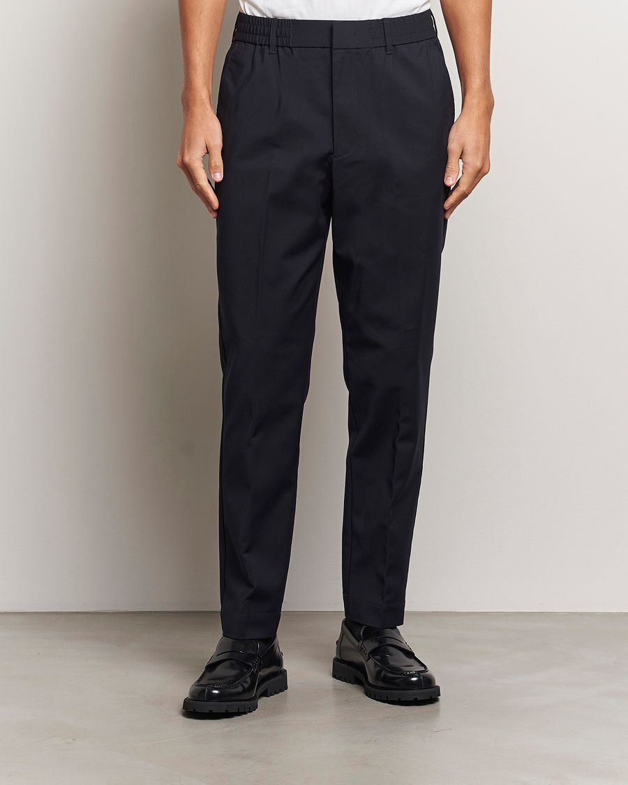 Herren | Hosen | NN07 | Billie Drawstring Trousers Navy Blue