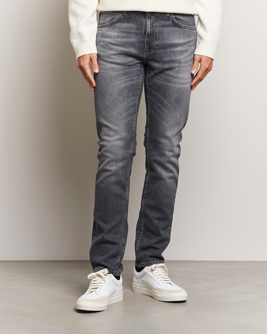 Herren | Slim fit | Nudie Jeans | Lean Dean Jeans Grey Steel