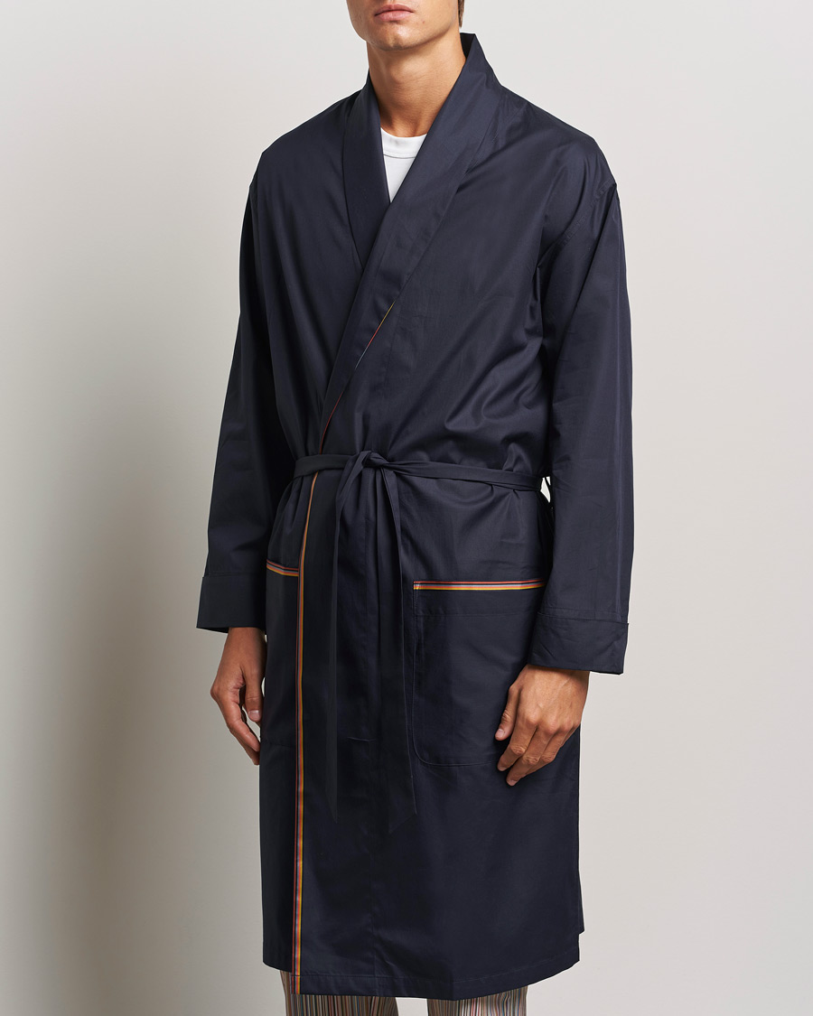 Herren |  | Paul Smith | Stripe Cotton Gown Navy