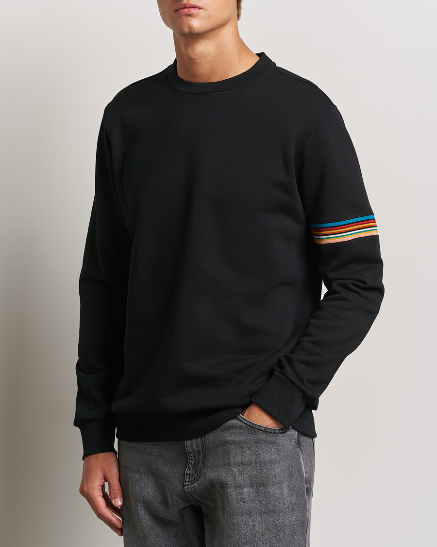 Herren |  | Paul Smith | Striped Arm Sweatshirt Black