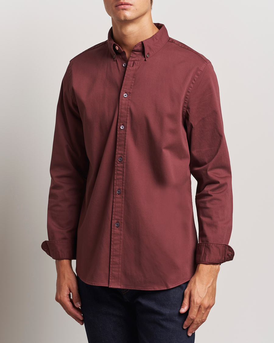 Herren |  | PS Paul Smith | Regular Fit Cotton Shirt Dark Red