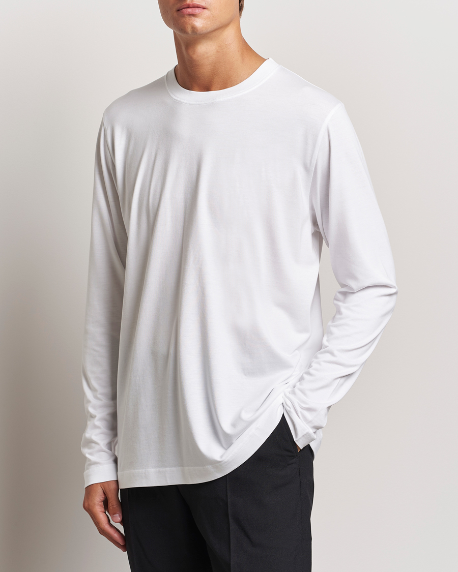 Herren |  | CDLP | Midweight Long Sleeve T-Shirt White