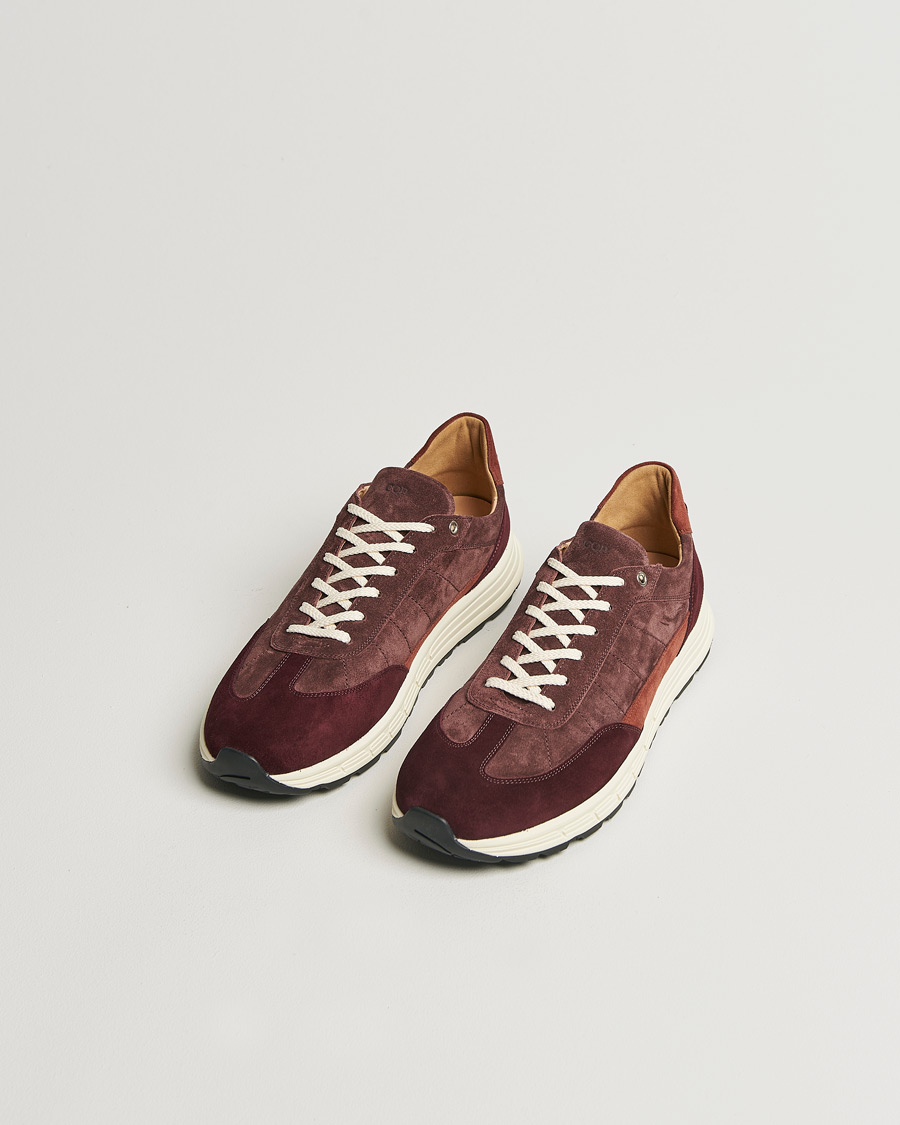 Herren |  | CQP | Renna Suede Runner Burgundy