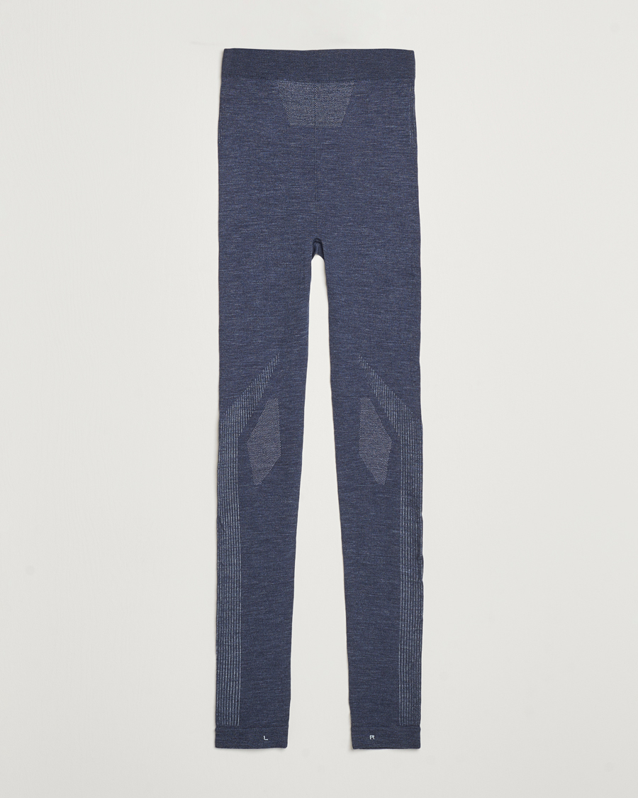 Herren | Lange Unterhosen | Falke Sport | Wool Tech Tights Space Blue