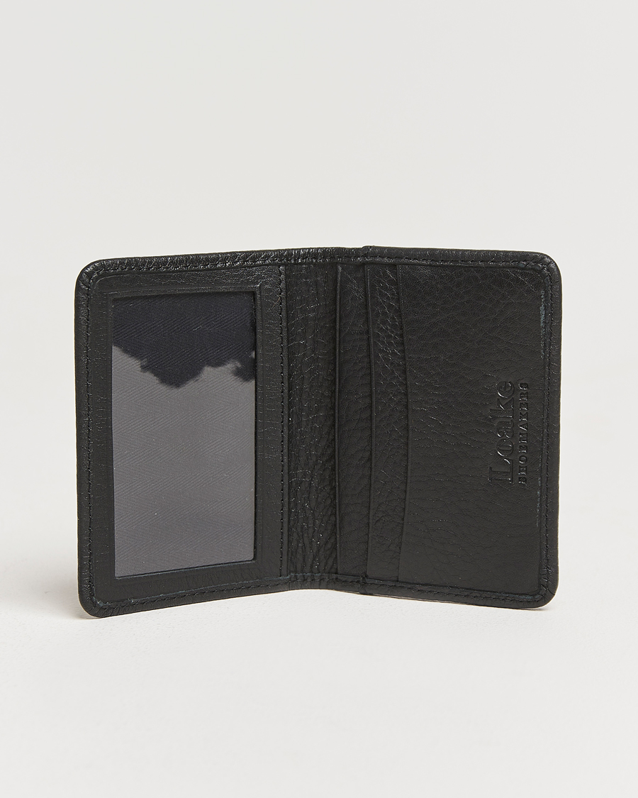 Herren |  | Loake 1880 | Fenchurch Grained Leather Card Holder Black