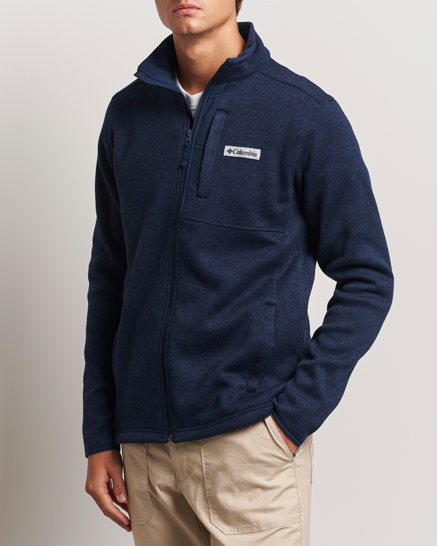 Herren |  | Columbia | Sweater Weather Fleece Jacket Collegate Navy Heather