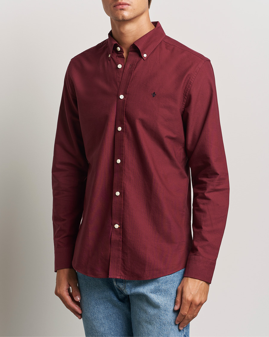 Herren | Kategorie | Morris | Douglas Oxford Shirt Wine Red