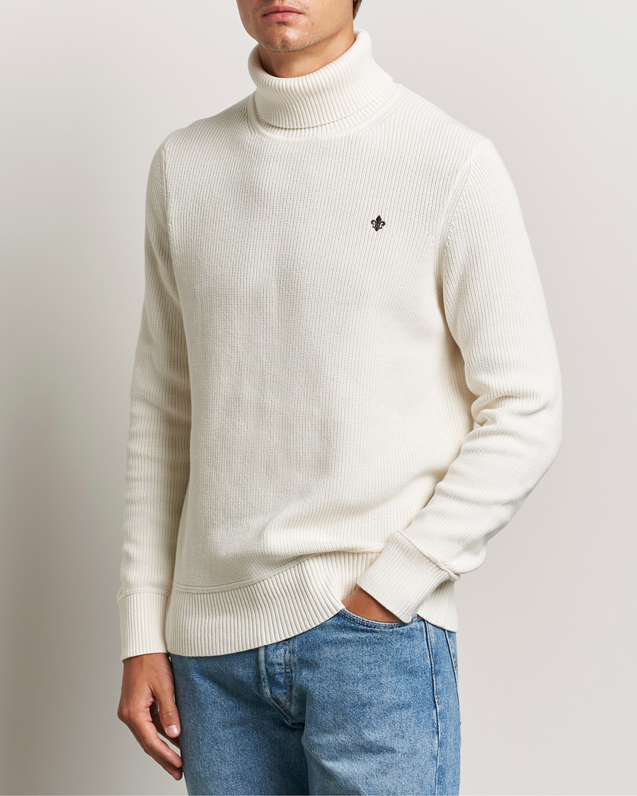 Herren | Kategorie | Morris | Bernard Cotton Rollneck White