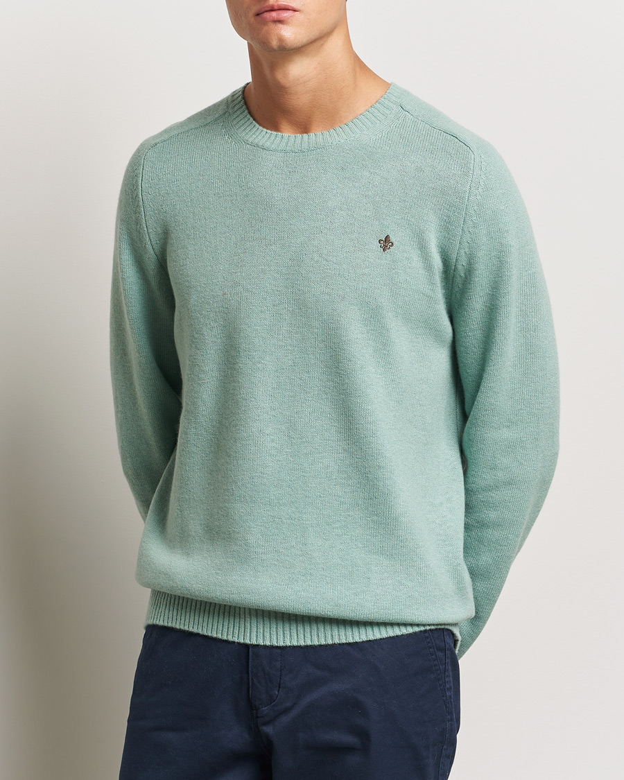 Herren |  | Morris | Hertford Merino Crew Neck Green