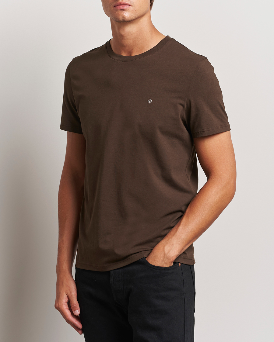 Herren |  | Morris | James Crew Neck Tee Brown