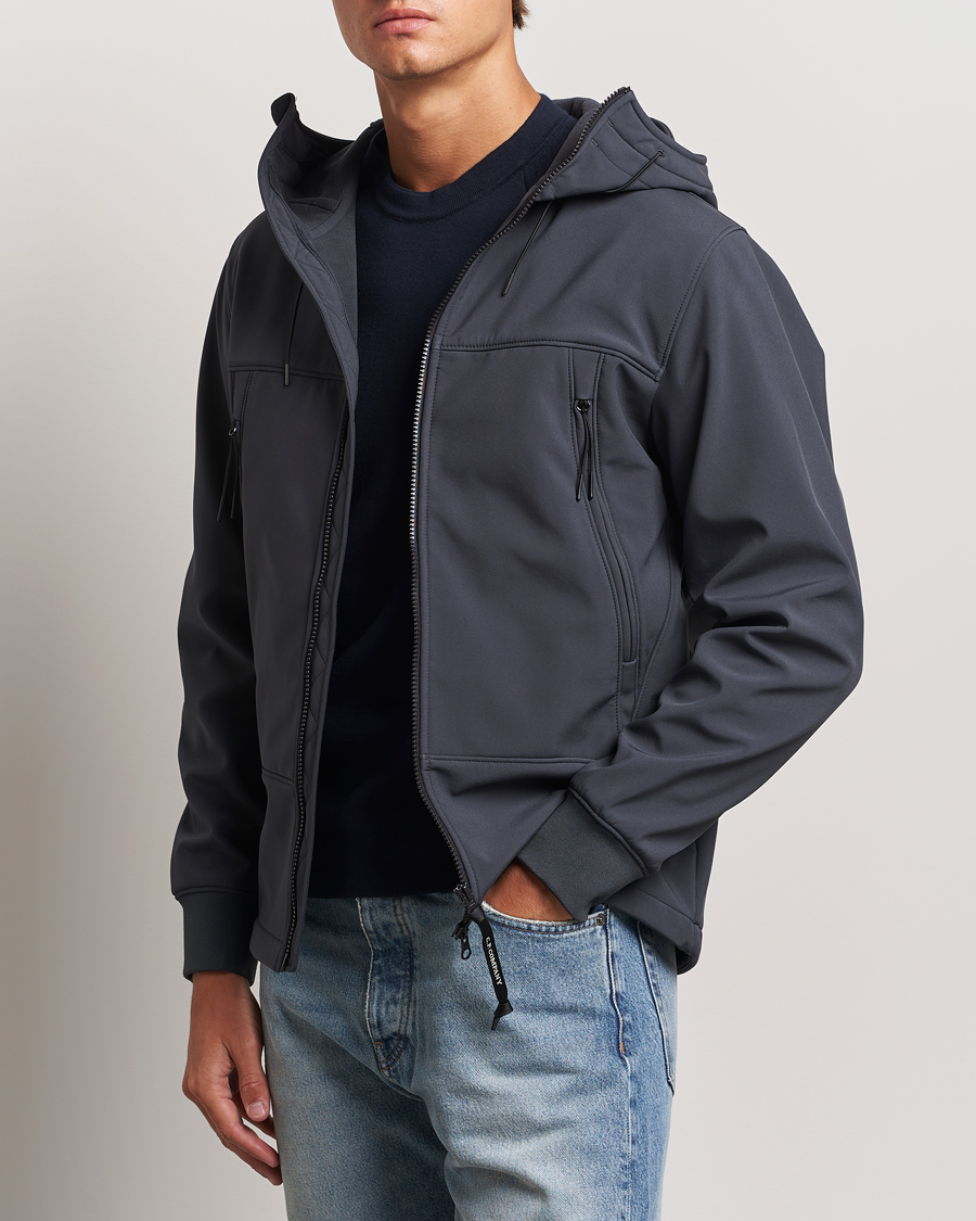 Herren |  | C.P. Company | CP Shell Hooded Jacket Grey Black