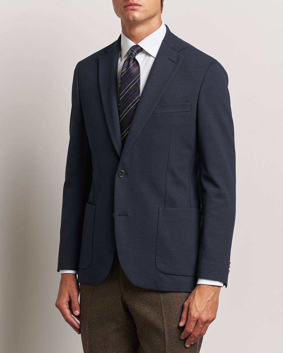 Herren |  | Morris Heritage | Soft Jersey Blazer Navy