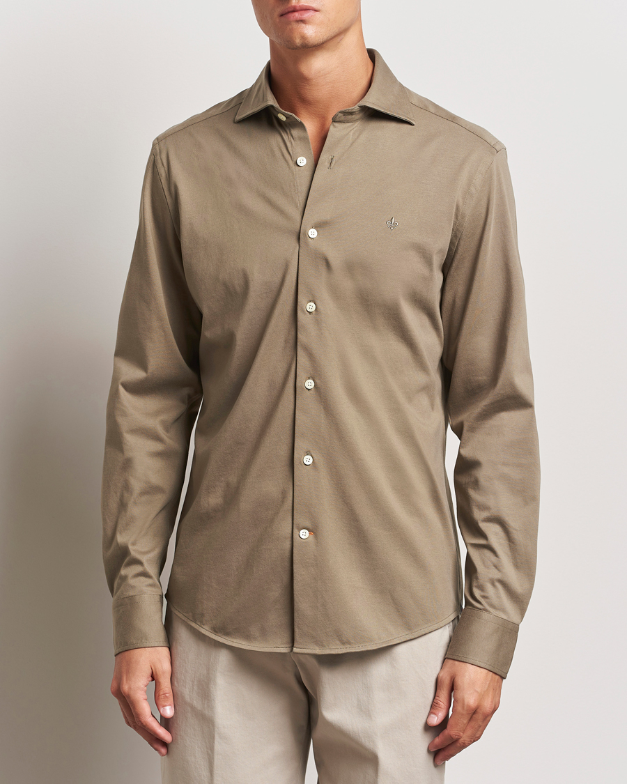 Herren |  | Morris | Dressed Jersey Shirt Olive