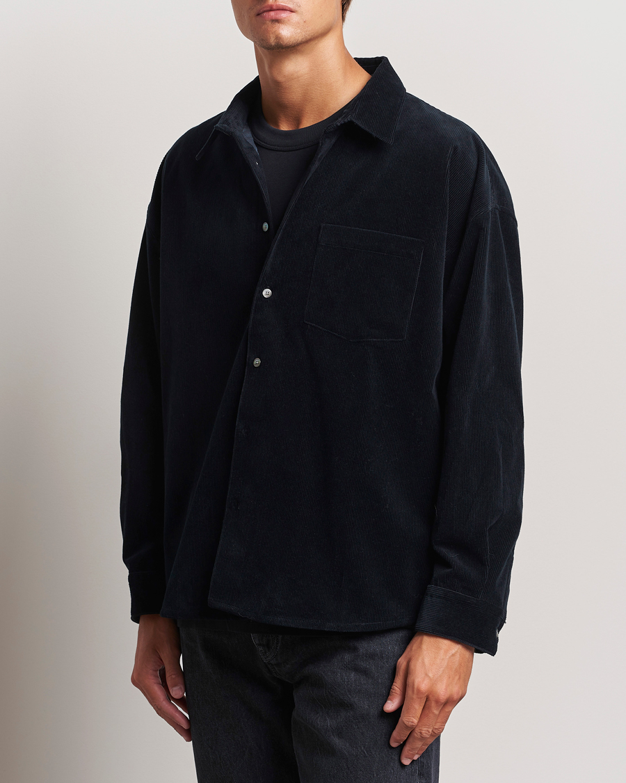 Herren |  | FRAME | Relaxed Corduroy Overshirt Dark Navy