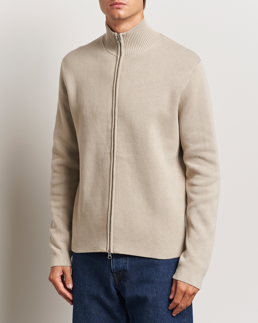 Herren |  | Samsøe Samsøe | Niklas Full Zip Abbey Stone