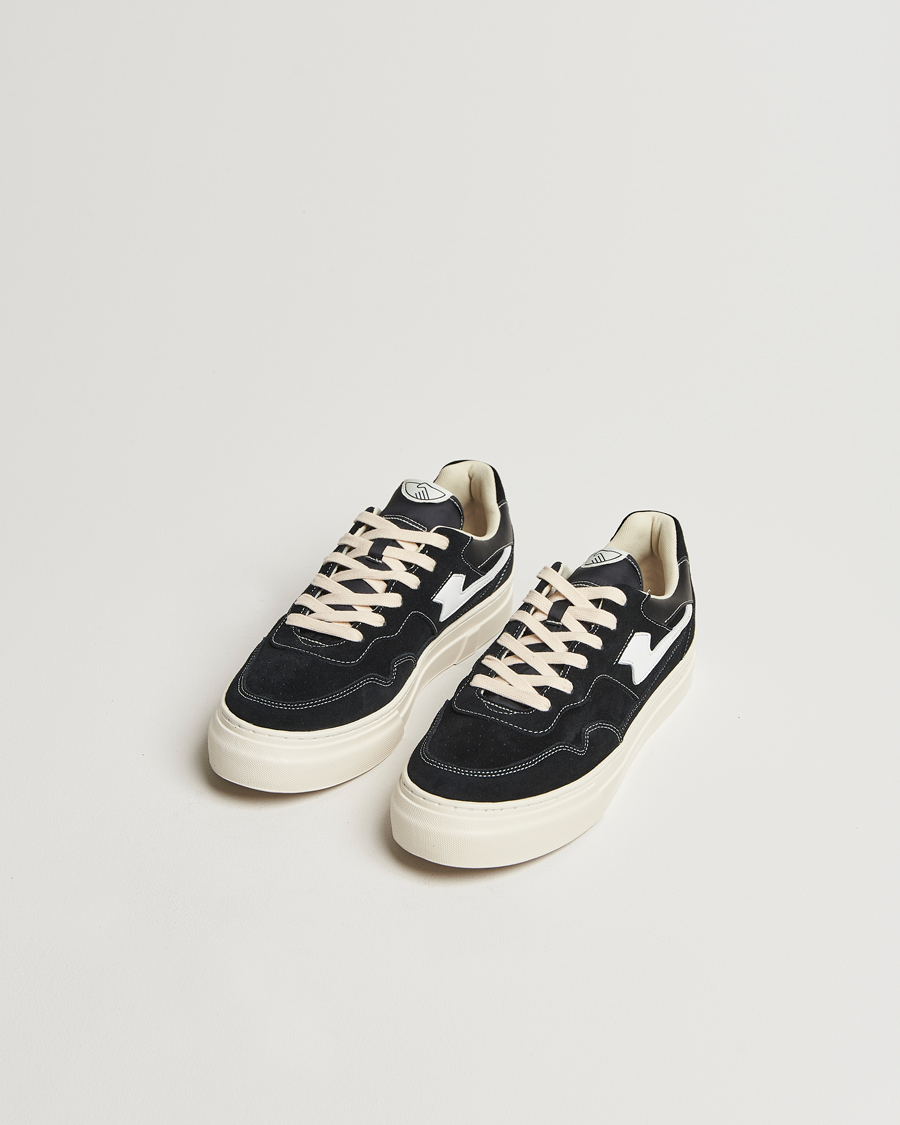 Herren | Sneaker | Stepney Workers Club | Pearl S-Strike Suede Sneaker Black White