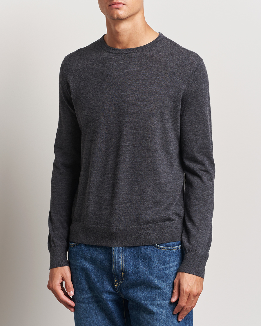 Herren |  | Tiger of Sweden | Connor Crew Neck Pullover Grey Street