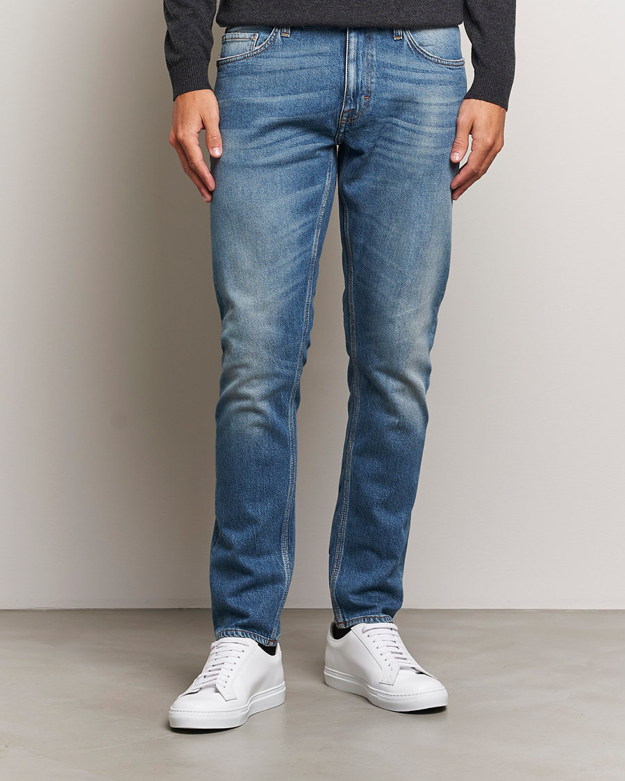 Herren |  | Tiger of Sweden | Pistolero Stretch Cotton Jeans Medium Blue